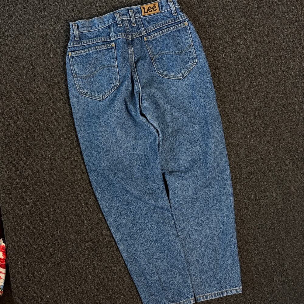 Vintage Y2k Lee Denim High Rise Classic Medium Wash Jeans Women's 13/28